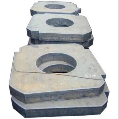 Plat d'acier au carbone épais de gigaoctet Astm en métal fait sur commande coupant la flamme automatique de commande numérique par ordinateur