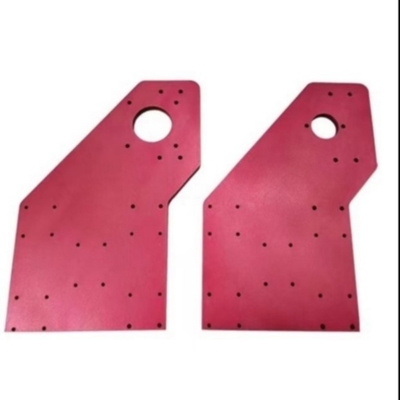 laser de 700mm coupant la plaque de métal de feuille d'acier au carbone traitant le métal galvanisé par manteau extérieur galvanisé de poudre