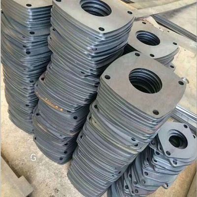 Laser en acier de galvanoplastie en métal de commande numérique par ordinateur coupant des services faits sur commande de fabrication en métal pour des pièces