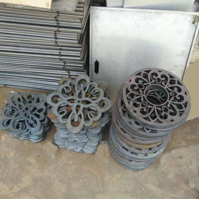 Laser en acier de galvanoplastie en métal de commande numérique par ordinateur coupant des services faits sur commande de fabrication en métal pour des pièces