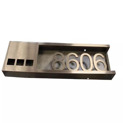 De la commande numérique par ordinateur SS201 service fait sur commande de coupe en métal 5052 de laser de tuyau en acier en aluminium de coupe