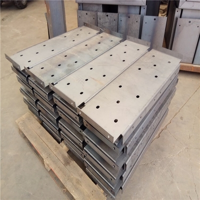 Services en aluminium de recourbement de anodisation de fabrication de tôle en métal de commande numérique par ordinateur d'acier au carbone