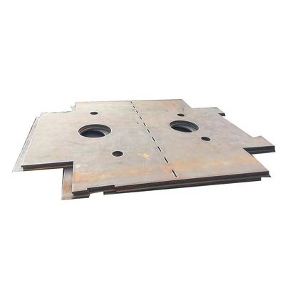 prévention de rouille de usinage de tôle d'OEM de plaque d'acier de coupe de flamme de commande numérique par ordinateur d'acier au carbone de 20mm