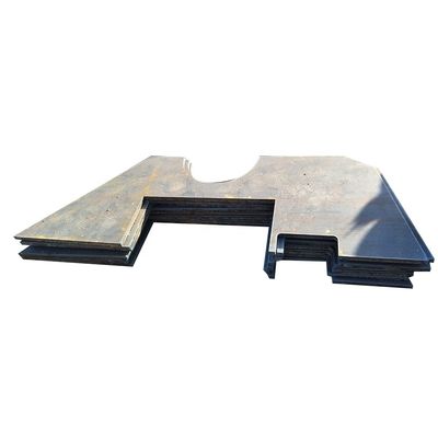 Plat d'acier au carbone épais de gigaoctet Astm en métal fait sur commande coupant la flamme automatique de commande numérique par ordinateur