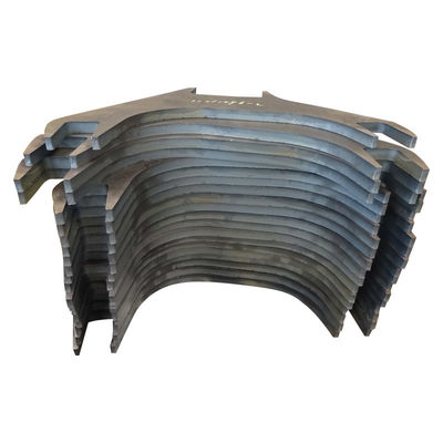 Plat d'acier au carbone épais de gigaoctet Astm en métal fait sur commande coupant la flamme automatique de commande numérique par ordinateur