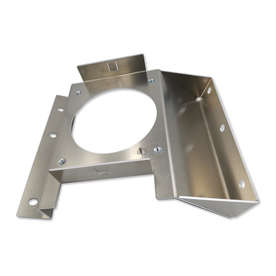 Métal en aluminium de formulaire de laser de commande numérique par ordinateur de la précision 6mm emboutissant le recourbement