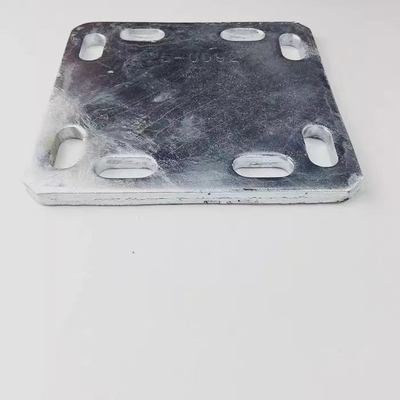 pièces architecturales incluses de galvanoplastie de tôle de dalle en béton de plaque d'acier de 8mm