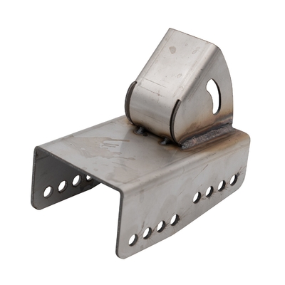 soudure faite sur commande galvanisée par 100mm en métal emboutissant la fabrication de recourbement de tôle de commande numérique par ordinateur