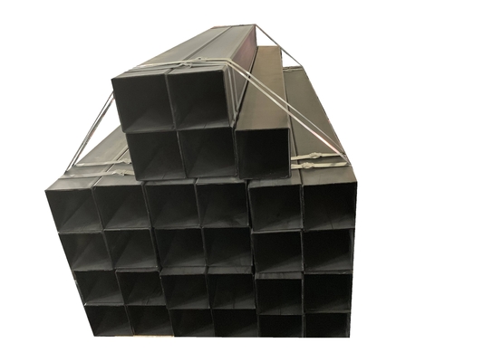 coupe rectangulaire pré galvanisée de laser de tube en métal de cavité de tuyau d'acier de place de 6000mm