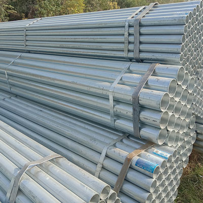 l'immersion chaude de 16Mn Q215 a galvanisé le tube en acier rond du GI 100mm de tuyau d'acier pour la construction