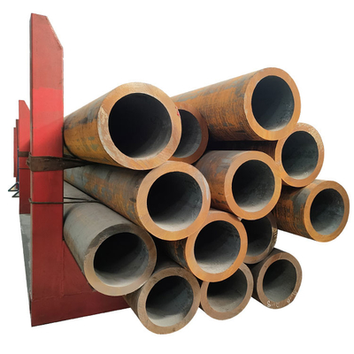 Le tuyau galvanisé 316L solides solubles de tube en métal du rond A106 de 25mm se développent en spirales tuyau d'acier soudé