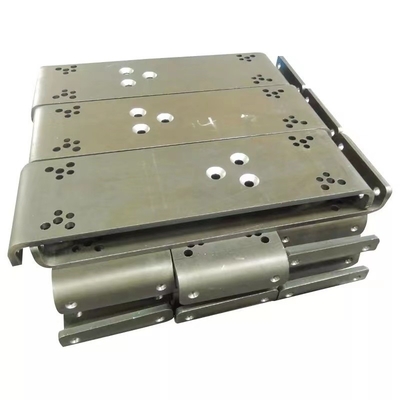 services de recourbement de pièces en métal de commande numérique par ordinateur de 2mm emboutissant le laser coupant le recourbement de tôle de précision