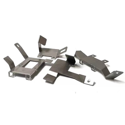 tôle de recourbement de soudure en aluminium en métal de commande numérique par ordinateur de 100mm soutenant logeant des pièces