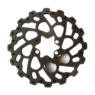 Fabrication faite sur commande de dessin de soudure de recourbement de pièces en métal de tôle de commande numérique par ordinateur du soufflage de sable 12mm